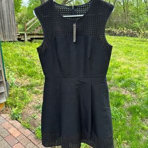 J crew dress size 4. Black